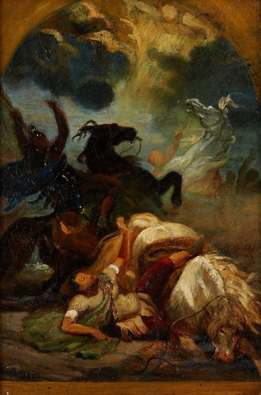 Pierre Andrieu, La Conversion De Saint Paul Sur La Route De Damas